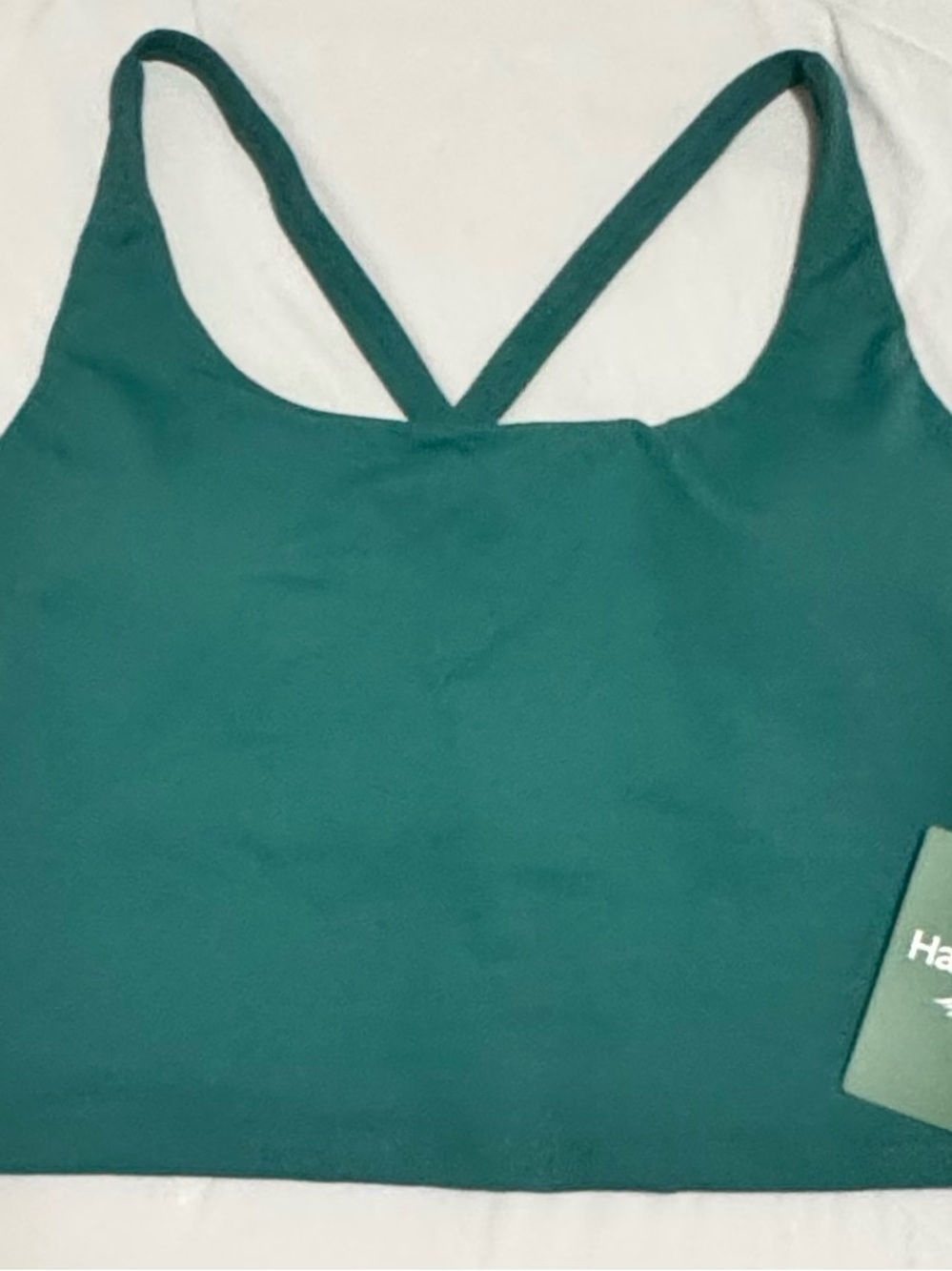 HALARA Teal Strappy Sports Bra
